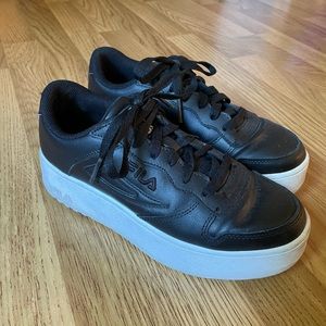 Fila FX-115 platform black sneaker